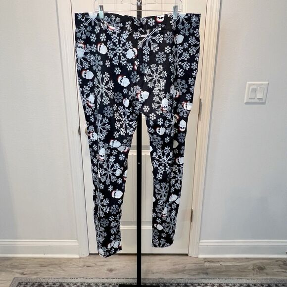 Wisholic 2 Piece Santa Suit Jacket and Pants Size 3X Santa Snowflakes Christmas - Picture 7 of 16